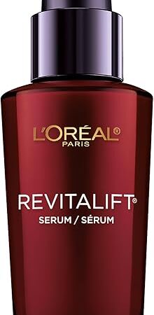 L'Oreal Paris Revitalift Triple Power Anti-Aging Concentrated Face Serum, Hyaluronic Acid and Pro-Xylane, Reduces Wrinkles 1 oz