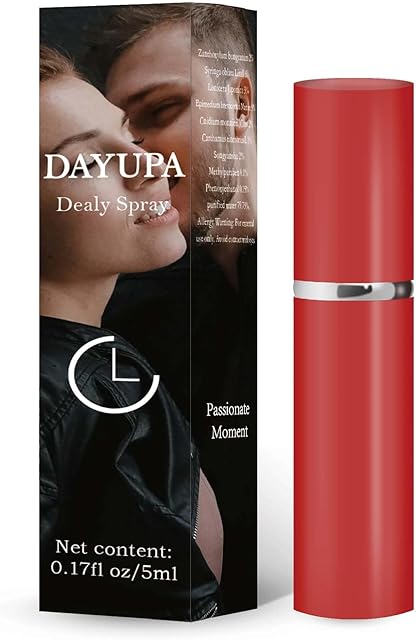 DAYUPA-Enhancers - Desensitizing Delay Spray for Men clinically Proven to Help You Last Longer in Bed - Prolonged Climax - Delay Sprayer -0.17FL OZ