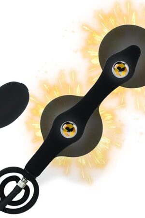 Inflatable Anal Butt Plug Prostate Stimulation Device with Rolling Steel Ball Vaginal Dilator for Enhanced Pleasure in LGBT Intimate Play, Sex Toys for Man/Women BeginnersPro Players (2 Steel Ball)