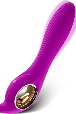 Adult Sex ToysLuxe Vibrator Clitoris and G-Spot Nipple Stimulator Vibrating Women Sex Toy Waterproof and Portable with 10 Vibration Modes(Purple)