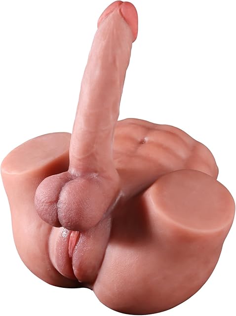 3 in 1 Sex Doll with Realistic Dildo Vagina Anus, Sex Toy with Flexible Dildo for Women,Transsexual Love Doll with Penis&Pussy for Woman Men Gay Unisex Masturbation Couple Adult Sex Toy 77LB