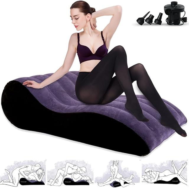 BDSM kit Novelties Inflatable Sofa mat Sex Furniture for Bedroom Chair Adult Stuff Set Bed Accessories Body Position Pillow Men Women Games Couch Cushion Couples Fun seat Sex Toys ramp Bench