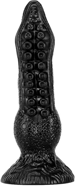 Anal Plug Monster Dildo,Tentacle Realistic Dildo Anal Dildo with Strong Suction Cup Huge Monster Liquid Silicone Anal Plug Prostate Massager for Hands-Free Play Adult Sex Toys for Men Women