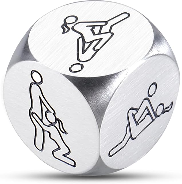 Boo Basket Stuffers for Him 10th Anniversary Tin Gifts for Boyfriend Adult Sex Dice Games Bedroom Games for Couples Dirty Santa Gifts Stocking Stuffers for Women Men Adult Gag Gift for Men Women