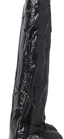 13'' Huge Dildo,Realistic Thick Dildos Sex Toy with Strong Suction Cup,Big Black Anal Dildo for Men, Adult Sex Toys for Couples Male & Female & Gays