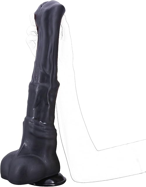 Horse Dildo,15 inch Black Realistic Dildos Huge Thick Dildo Anal Sex Toy with Suction Cup for Men Women Gay Couple