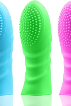 Finger Sleeve Set 3Pcs Silicone Fingering Sex Toys G-spot Prostate Massage Masturbation Clit Stimulator for Women Men and Couples