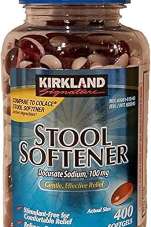 Kirkland Signature Stool Softener 100 mg, 400 Softgels