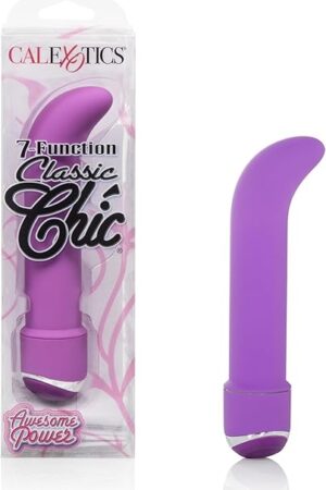 CalExotics Novelties 7-Function Classic Chic Mini G Vibes, Purple
