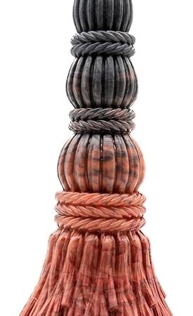 Brumhilda Witches Broom Suction Cup Dildo - Black/Burgundy Color Scheme - Handmade in The USA - Adult Sex Toys (Standard)