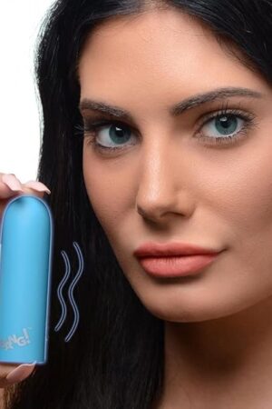 Bang! 10X Mega Silicone Vibrator - Blue, (AG749-Blue)