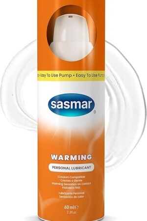 Warming Lubricant Men, Women, Couples, Him, Her  Water Based Personal Lube - Long lasting Formula, Paraben Free, No Residue  Compatible With All Condoms & Toys - 2.3 oz