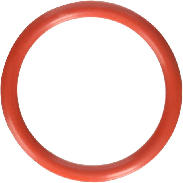 Heart 2 Heart Cock Ring Nitrile, Red, 2"