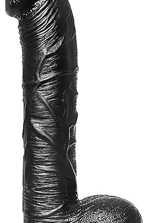 13inch Big Black Dildo, Realistic Giant Dildos for G-spot Stimulation Orgasm, Thick Wide Anal Dildo Black Big Penis with Suction Cup for Adult Sex Toy Men Women Couple