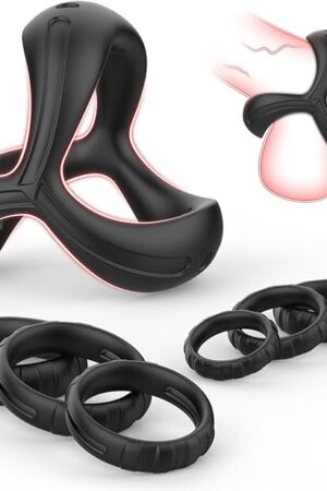 7 PCS Silicone Penis Ring Set Sex Toys for Men, 7 Different Sizes for Erection Enhancing Long Lasting Stronger, Adult Sex Toys for Men?s or Couple Pleasure