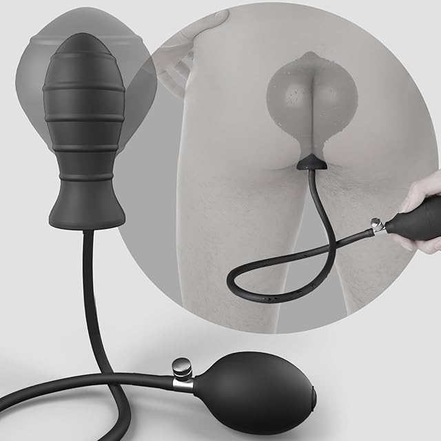 Expand Inflatable Anal Plug, Expandable Anal Pump with Quick Release Valve Stretch Anal Sex Toys for Beginners and Advanced Users,Sex Toy for Men Women & Couples ?
