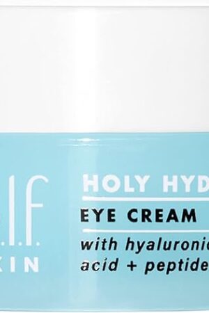elf SKIN Holy Hydration! Eye Cream, Rich Hydrating Eye Cream For Minimizing Dark Circles, Infused With Hyaluronic Acid, Vegan & Cruelty-free