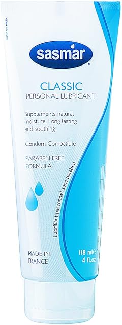 Water-Based Personal Lubricant for Couples, Long-lasting, Paraben-Free, No Residue, Toy-Friendly & Condom Safe, Edible with Moisturizer 4Oz