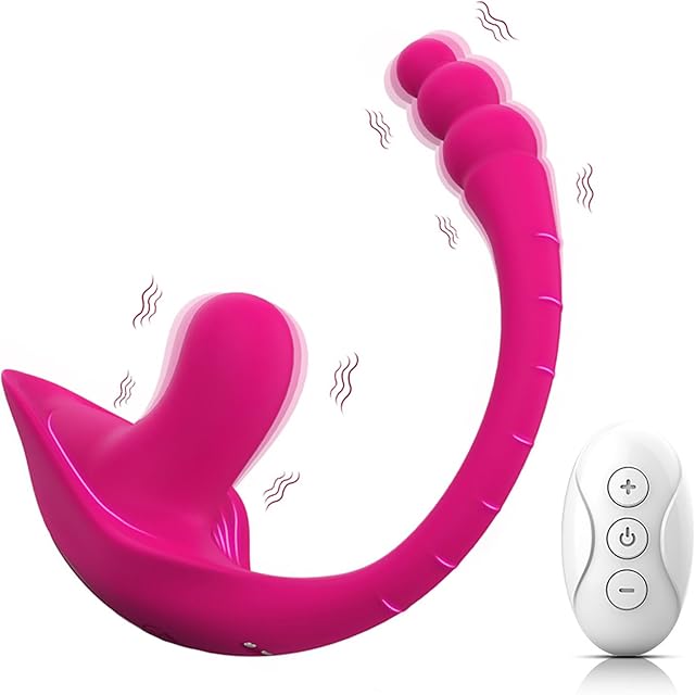 G Spot Vibrator with Remote Control Sex Toys for Women Portable Panty Butterfly Vibrator Clitoris Massager with 10 Vibration Modes Anal Vibrator for Couples Women Adult Sex Toys