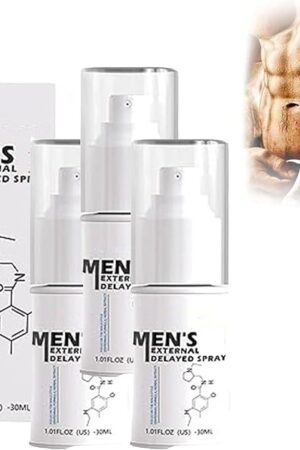 KISHAL Men's Long Lasting Delay Stronger Spray,Men's Delayed Spray,Powerful Delay Durable Performance (3)