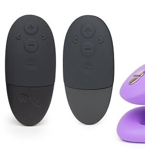 We-Vibe Sync O Purple Remote Control C-Shaped Couples Vibrator & Bond Adjustable Wearable Vibrating Cock Ring - App Controlled Couples Sex Toys Bundle