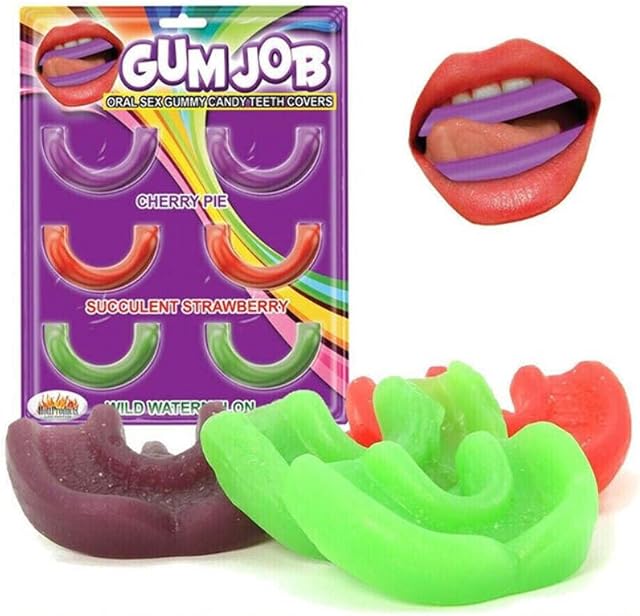 Gum Job Oral Sex Candy Teeth Covers 6 Pack