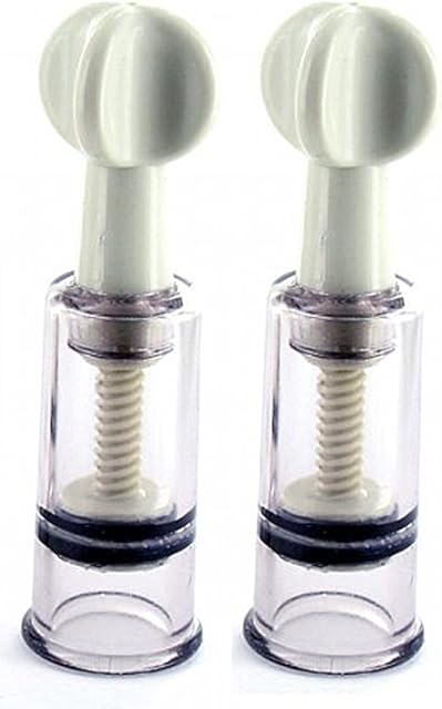 Angel Kiss 2pcs/Set Twist Up Manual Vacuum Natural Nipple Correction Cup for Flat and Inverted Nipples for Proper Latch-on New Borns