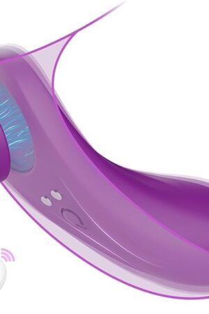 Wearable Panty Butterfly Vibrator with Magnetic Clip ? 7 Vibrations for Clit & G Spot Stimulation, Remote Control Vibrator, Outdoor Pleasure Adult Sex Toys for Female Couples