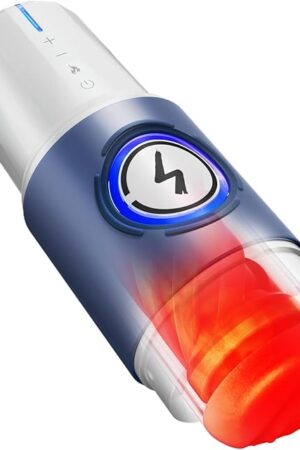 Automatic Male Masturbator Adult Sex Toys for Men - Electric Penis Pump Trainer Masturbation Sex Machine with 10 Thrusting & Heating, Realistic Pocket Pussy Stroker Vagina Toys for Mens Pleasure Leten