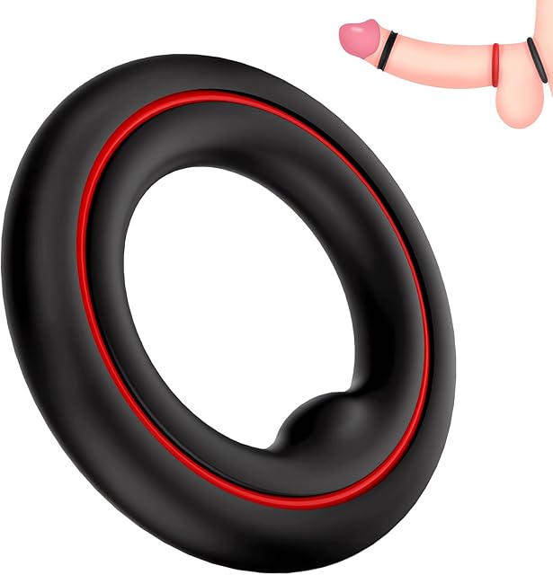 FST Cock Ring Set 3Pcs Silicone Penis Rings Protable Erection Ring for Men Delay Ejaculation Adult Sex Toys for Long-Lasting Couples Sex