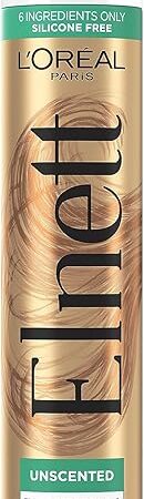 L'Oreal Paris Elnett Satin Hairspray Extra Strong Hold Unscented 11 oz; (Packaging May Vary)