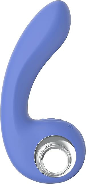 EdgeControl - Couple Friendly Handle | G-Spot Vibrator | Clitoral Tapping | Couples Toy | Silicone | Splashproof | USB Rechargeable