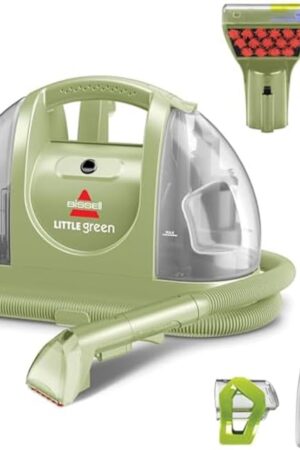 BISSELL Little Green Multi-Purpose Portable Carpet and Upholstery Cleaner, Car and Auto Detailer, with Exclusive Specialty Tools, Green, 1400B