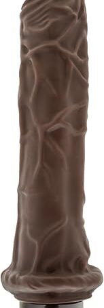 Eden Adult Sex Toys - Realistic Vibrating Dildo - 9.5 Inch - Flexible Twist Base Multispeed Vibrator - Veiny Shaft & Girthy Penis for Clitoral G-Spot & Anal Play - Women Men & Couples Pleasure - Brown