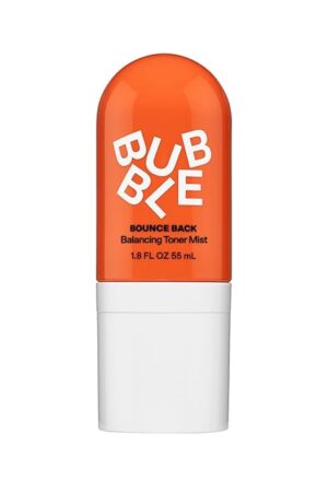 Bubble Skincare Bounce Back Hydrating Toner Spray - Balancing + Pore Minimizing Toner for Face - Made With Niacinamide + Willow Bark to Help Even and Mattify Oily Skin - On-The-Go Skin Care (55ml)