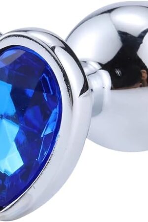 Anal Butt Plug Anal Plug Heart 3 Sizes Stainless Steel Crystal Anal Plug Removable Butt Plug Stimulator Anal Sex Toys Prostate Massager Dildo