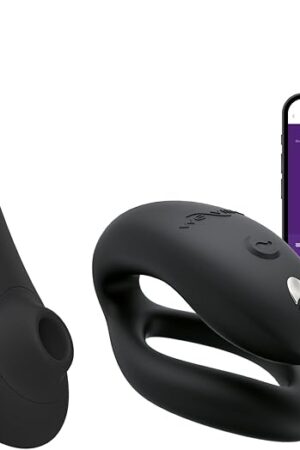 Womanizer Lust & Luxury Sex Toys Collection Box | 3D Pleasure Air Clit Sucker Vibrator & Wearable Remote Control Adult Toy | G Spot & Clitoral Stimulation | App Controlled Vibrator for Women & Couples