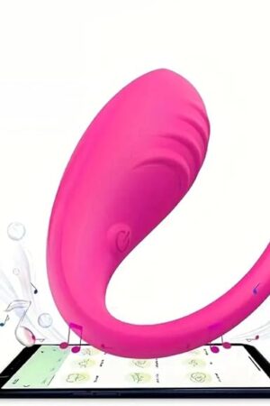 Wearable Panty Vibrator G-spot Vibrating Egg with APP Control, Long Distance Silicon Vibrating Panty Vagina Stimulator Clitoris and Anal Massager Adult Sex Toy