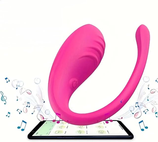 Wearable Panty Vibrator G-spot Vibrating Egg with APP Control, Long Distance Silicon Vibrating Panty Vagina Stimulator Clitoris and Anal Massager Adult Sex Toy