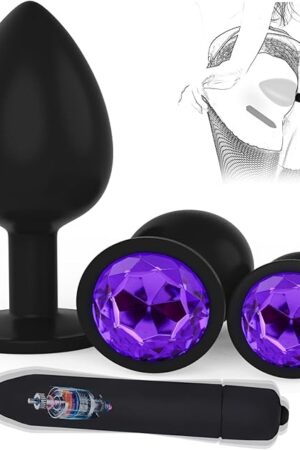 Couple Butt Training Tool Trainer Set Silicon 4pcs Portable Plug Butt for Women Trainer Kit Anales Adult Toys Relaxing Toys Tool for Men Women Sunglasses Z1