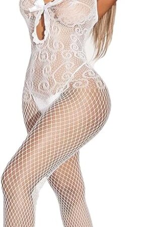 Women Sexy Lingerie for Women Fishnet Bodysuit Stockings