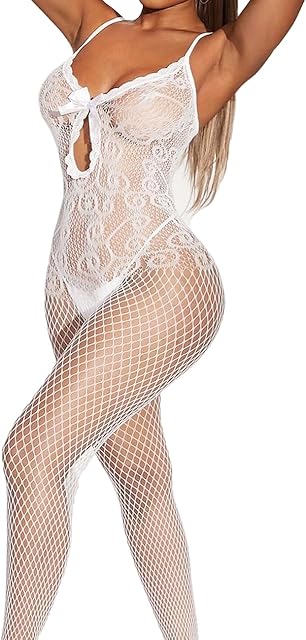 Women Sexy Lingerie for Women Fishnet Bodysuit Stockings