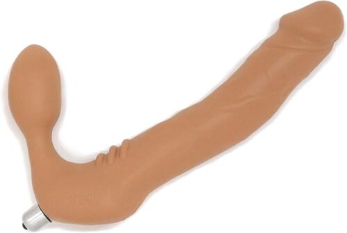 ® More Silicone Strapless Strapon with Vibrator