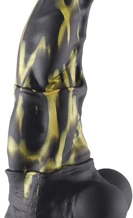 118" Giant Monster Dildo, Silicone Horse Dildo with Powerful Suction Cups for Hands-Free Operation, G-Spot Dildo, P-Spot Stimulation Massage Bio Dildo, Adult Sex Toys for Women, Men and Couples