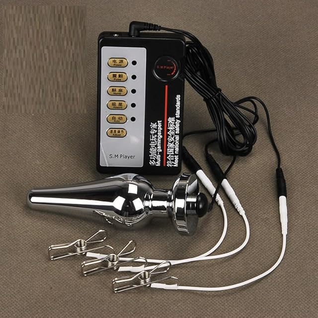 Anal Plug BDSM Sex Toys Anal Inserting Toys Stimulation Masturbation Set for Beginners and Advanced Users Massager SM Kits Stimulation Surprised