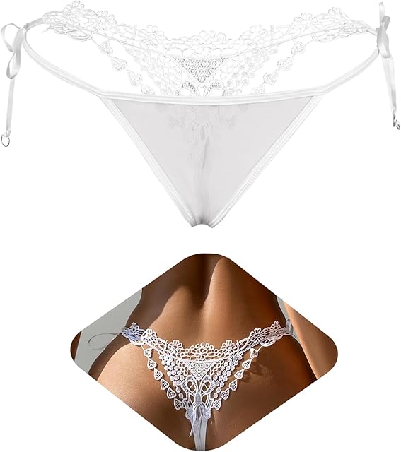 G String Thongs for Women Sexy Micro Thong Underwear Lace Panties
