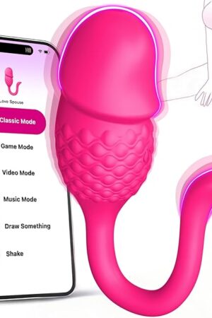 Couples Sex Toys Remote Control G Spot Vibrator Wearable Long Distance Adult Sex Toys & Games with 9 Powerful Vibrating, App Controlled Egg Mini Vibrators for Women Female Sex Toy, Waterproof