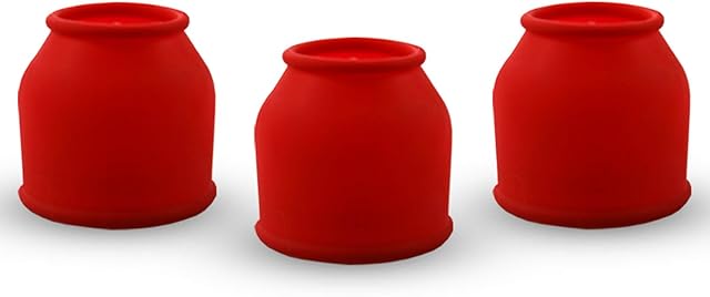 LeLuv Silicone Sleeves for Easyop 2.25 inch Vacuum Pumps 3 Medium Replacement Seals