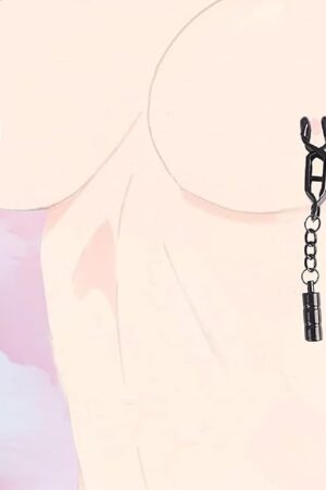 BDSM Weightbear Metal Clit & Nipple Clamps for Couples, Adjustable Adult Toys for BDSM/Beginner Women?s Sexual Pleasure Bondage Accessories