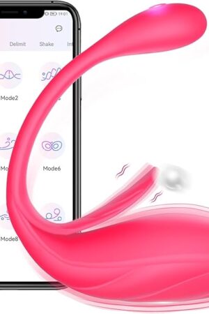 App Remote Control Vibrator Women Sex Toys with Clitoral Stimulator, G Spot Vibrater Sexual Pleasure Tools for Women with 9 Vibrations, Wearable Long Distance Vibrator Adult Toys for Couple